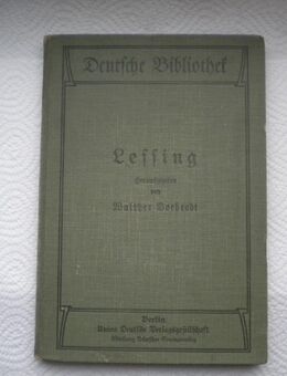 Deutsche Bibliothek-Lessing,Walter Vorbrodt,Union Verlag,1914 - Linnich