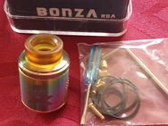 Vandy Vape Bonza RDA 1x gebraucht, Top Zustand! (FP. 20€) !!JETZT REDUZIERT = FP. 15€ !! RDA =Für Akkuträger Mod Box, , Vape . !! AUS MEINER PRIVATER SAMMLUNGSVERKLEINERUNG🫣🙃 !! - Bühl