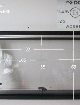 TEC Wohnwagenfenster Dometic ca. 105 x 63 gebr. (V-X/B E1 43R-001 - Schotten Zentrum