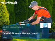 Fachkraft für unsere Gärtnerei (m/w/d) - Diez