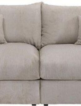 Home affaire Big-Sofa Soft&Cosy XL - Breite 246 cm, Mega-Sofa, in Cord, Federkern-Polsterung