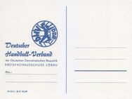 3x Postkarte Deutscher Handball-Verband der DDR - Bamberg