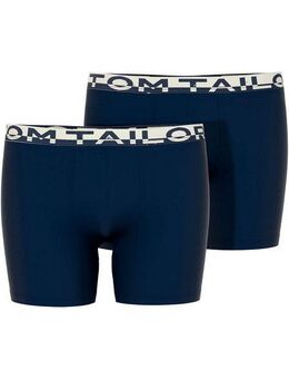 TOM TAILOR Boxershorts Kentucky (2er-Pack) bequem, eng, elastisch, Baumwollmix, Logobund