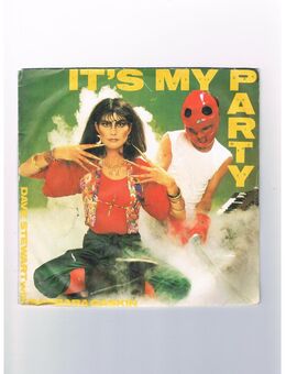Dave Stewart with Barbara Gaskin-It´s my Party-Waiting in the Wings-Vinyl-SL,Stiff,1981 - Linnich