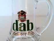 5 Stück alte DAB  Glasbierkrüge 0,4l / Dortmunder Actien Brauerei - Düren