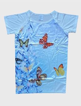 Damen T-Shirt Gr. M Freizeitshirt Satinshirt Kurzarmshirt (+) - München Schwabing-Freimann