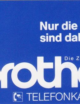 Telefonkarte -Der Firma Brother-  (631) - Hamburg
