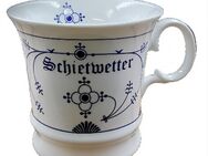 Schöner Schietwetter Kaffeepott Indisch Blau Kaffeetasse Teetasse - Berlin