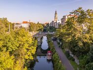 Altbau trifft Wasserlage - 3-Zimmerwohnung mit Balkon im beliebten Plagwitz - Leipzig