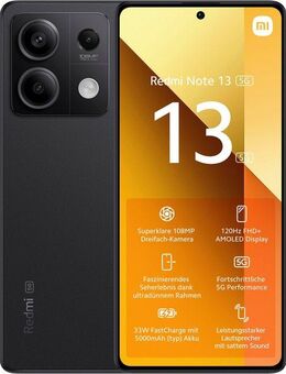 Xiaomi Redmi Note 13 8+256GB Smartphone (16,94 cm/6,67 Zoll, 256 GB Speicherplatz, 108 MP Kamera)