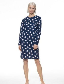Mey Nachthemd Scribbled Dots mit Allover-Punkte-Print