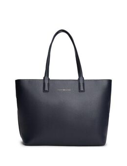Tommy Hilfiger Tragetasche TH LOGOTAPE TOTE, Damen Henkeltasche, Schultertasche mit doppeltem Tragegriff