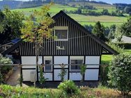 Freistehendes Ferienhaus in herrlicher Panoramalage von Bad Berleburg-Wemlighausen - Bad Berleburg
