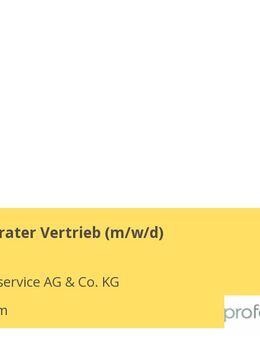 Personalberater Vertrieb (m/w/d) - Pforzheim