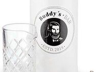 Buddy's Cocktail-Set Rühr-Set, (Set, 3-tlg), 1 Barlöffel, 1 Barsieb, 1 Rührglas