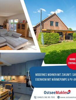 Saniertes Eigenheim mit Weitblick: Wärmepumpe & PV für nachhaltiges Wohnen - Kropp