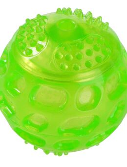 Hundespielzeug Squeaky Ball aus TPR - 3 Stück (Ø 6 cm)