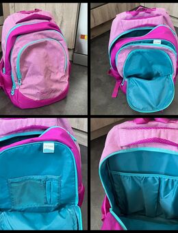 Rucksack | Pink | Türkis | viele Fächer | Schule | Job | SEHR GUT - Dresden