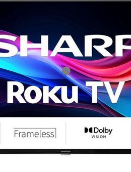 Sharp 4T-C43GJx LED-Fernseher (108 cm/43 Zoll, 4K Ultra HD, Smart-TV)