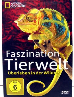 Faszination Tierwelt - Überleben in der Wildnis - 2 DVD Box - National Geographic - Biebesheim (Rhein)