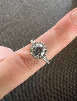 Swarovski Ring silber - Eching (Ammersee)