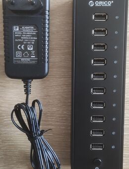 ORICO USB Hub 2.0 mit 10 Ports und 30W Netzteil - Oyten