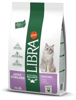 Libra Cat Adult Sterilized Huhn - 3 kg