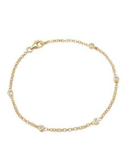 Elli Armband Klassisch Basic 925 Silber, mit Kristallen von Swarovski®