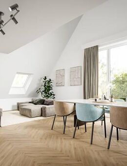 4-Zimmer-Dachgeschosswohnung mit Terrasse und Balkon - München