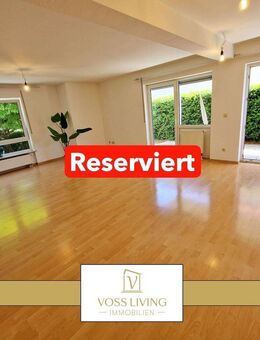 Wundervolle 3-Zimmer- Erdgeschoss WHG mit Terrasse, Balkon + KFZ Stellplatz in naturnaher Lage - Karben
