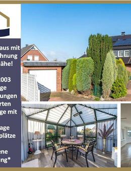 Ihr Traum-Eigenheim an der Nordsee mit vermieteter Einliegerwohnung *Strandnah, BJ 2003, PV-Anlage* - Butjadingen