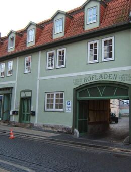 2-Zimmer-Dachgeschoß-Wohnung mit Balkon in der Innenstadt von Bad Langensalza - Bad Langensalza