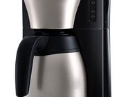 Philips Filterkaffeemaschine Gaia HD7546/20 Viva Collection, 1,2l Kaffeekanne, Papierfilter 1x4, mit Thermokanne, Tropfstopp und Abschaltfunktion, silber