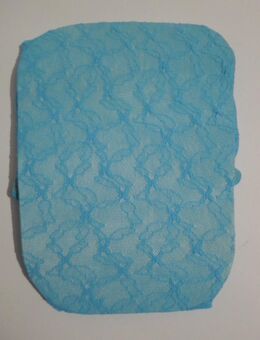 Spitzenstrumpfhose türkis, 36/38, Neuware, - Rödermark