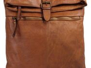 forty° Tagesrucksack, echt Leder, Made in Italy