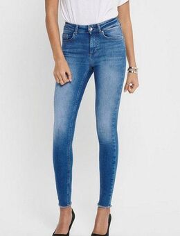 ONLY Ankle-Jeans ONLBLUSH LIFE mit offenen Säumen