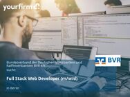 Full Stack Web Developer (m/w/d) - Berlin