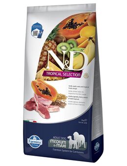 N&D Dog Tropical Selection Adult Medium/Maxi mit Lamm - 10 kg