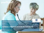 Facharzt / Oberarzt (m/w/d) für Anästhesie - Bad Langensalza