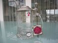 Alter RASTAL Kristall-Glas Bierkrug mit Zinn-Deckel, mundgeblasen, handgeschliffen in 8810