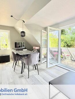 Ihr Platz am Meer - stilvolle Ferienwohnung mit Balkon in Greetsiel - Krummhörn