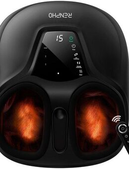 RENPHO Fußmassagegerät Shiatsu Foot Massager Compact FM-058, Shiatsu-Kompressionsmassage - Entspannung für den gesamten Fußbereich