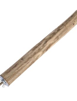 TIAKI Naturholz-Sitzstange - Größe M: Ø 3-4 cm, L 30 cm