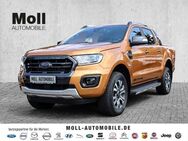 Ford Ranger Wildtrak DoKa Standheizung AHK ROLLO ACC Allrad Navi Leder LED Sperrdiff. El. Heckklappe - Aachen