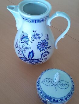 Porzellan-Kaffee-Kanne und Zuckerdose Form Marienbad - Gaggenau