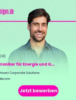 Elektroniker für Energie und Gebäudetechnik (m/w/d) - Heilbronn