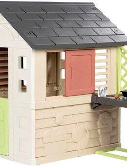 Smoby Spielhaus Smoby Life Natur mit Küche, Made in Europe