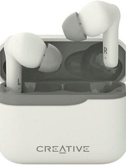 Creative Zen Air Plus wireless In-Ear-Kopfhörer (Active Noise Cancelling (ANC), LED Ladestandsanzeige, Sprachsteuerung, Transparenzmodus, Google Assistant, Siri, Bluetooth, Bluetooth 5.3)