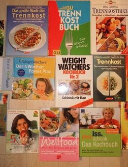 Gesunde Ernährung Abnehmen Trennkost Weight Watchers Low Fat Fatburner Essen bei Diabetes Cholesterinspiegel senken usw. 50 Bücher - Flensburg