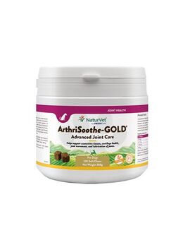 NaturVet ArthriSoothe-Gold Snacks - 120 Chews